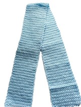 *Hand Crocheted Neck Scarf  Blue Sky 2 Brand New - $189.52 MXN