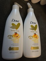 2 Dove Body Love Softening with Mango Butter Body Lotion Ceramide 13.5 oz (O9) - £15.48 GBP