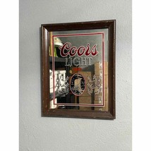 Coors Light Beer Mirror 1980 Adolph Coors Company, - £55.95 GBP