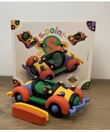 Vintage 1984 Schleich Small Car Toy West Germany Hard Plastic S Point Co... - $1,129.81 MXN