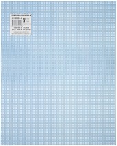 Darice Plastic Canvas 7 Count 10&quot;X13&quot;-Light Blue - £16.03 GBP