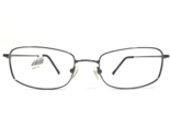 Technolite Flex Eyeglasses Frames TLF 604 GM Gunmetal Gray Rectangular 5... - $69.91
