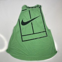 Nike Nikecourt Court Green Tennis Tank Top Dri-Fit Womens Sz M - $46.50