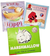 Easter Theme Picture Books Bunny Clifford Red Dog Marshmallow Hoppy Lot of 3 - $8.59