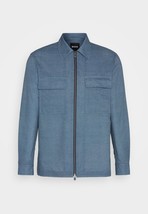 BOSS Mens Carperos Lightweight Summer Jacket Bright Blue-40R - $149.99