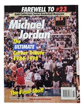 Michael Jordan Chicago Bulls Farewell To #23 Gold Collectors Series Magazine - £15.44 GBP