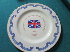 Pickard Danbury Mint Collector Plate British  Union Jack Flag  - £43.17 GBP