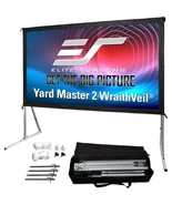 Elite Screens Yardmaster 2 DUAL Projector Screen, 100-INCH 16:9, Front a... - £385.13 GBP