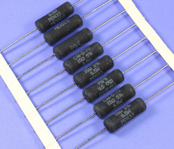 8pcs Vishay/Dale CW-5 Wirewound Power Resistor 15 Ohm 5% 6.5 Watt - $12.75