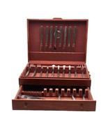 WILL O&#39; WISP Stainless FLATWARE Oneida Heirloom Cube Mark Set 40 Pcs For... - €205,89 EUR