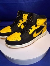 Nike Air Jordan 1 Retro New Love Pack BMP Men 8 Black Varsity Maize Whit... - $84.14