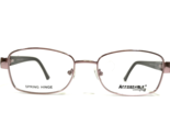 Affordable Designs Eyeglasses Frames MARGE ROSE Brown Pink Cat Eye 53-18... - £37.10 GBP