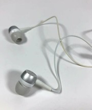 In-Ear Earphones Silver/White - $10.84