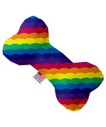 Scalloped Rainbow 8 inch Bone Dog Toy - $544.17 MXN