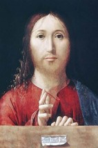 Christ blessing by Antonella da Messina - Art Print - £17.25 GBP+
