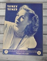 Evelyn Knight &quot;Tuney Tunes&quot; Feb 1950 Magazine Hawaii Girls Vtg Htf Dutch Music - £10.12 GBP