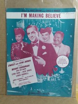Sheet Music I’m Making Believe by Mack Gordon and James V. Monaco - £7.92 GBP