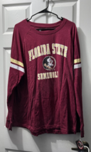 Colosseum Florida State Seminoles Long Sleeve Varsity T Shirt Men&#39;s Sz XXL NWT - £17.13 GBP