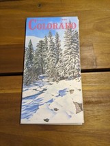 Vintage 1966 Colorful Colorado Travel Map Brochure - £17.34 GBP