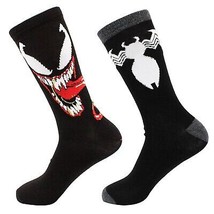 Venom Symbiote Crew Socks 2-Pack Black - £15.74 GBP