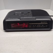 Sony ICF-C25 Dream Machine Clock Radio AM/FM Alarm Tested Vintage - £12.62 GBP