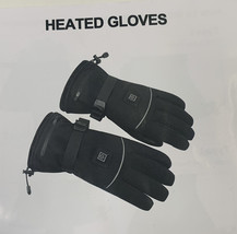 3M thinsulate NWT men’s large black Waterproof heated winter gloves i11 - $33.77