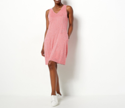 zuda Z-Cool Active Fit &amp; Flare Dress HeatherTrueRed, Medium - £15.81 GBP