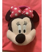 Disney Minnie Mouse Plush Head Small Purse Handbag FREE CHANGE &amp; Light U... - $316.24 MXN