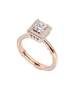 Lab Grown Solitaire Ring for her, Engagement Ring, 14k Gold Ring, Diamon... - $819.00