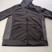 Champion V9374-VJX Men's Black Full Zip Drawstring Hoodie Pullover Sweatshirt M image 9