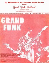 Grand Funk Railroad - Tarrant County Convention Center - 1970 - Concert Poster - £26.37 GBP