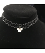 Disney Mickey Mouse Crystal Charm Choker Necklace - £16.08 GBP