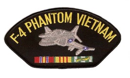 F-4 Phantom Vietnam Veteran Embroidered 6&quot; Service Ribbon Military Patch - £23.44 GBP