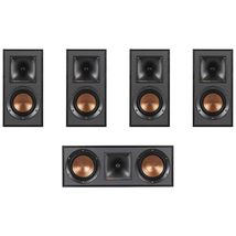 Klipsch R-41M Reference Bookshelf Speakers (Pair), Black - $224.42