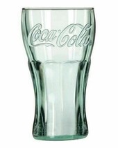 Genuine Coca-Cola Georgia Green Glass 6" Vintage Look NEW Glasses - £9.67 GBP