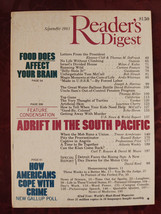 Readers Digest September 1983 Peter Michelmore David Reed Detroit Ardis Whitman  - £6.47 GBP
