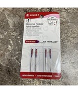 Singer 4731 Universal Regular Point Needles ( 4 ) Size 100/16 - $6.83 CAD