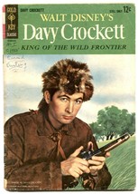 Walt Disney Presents Davy Crockett King Of The Wild Frontier #1 Gold Key - £14.81 GBP