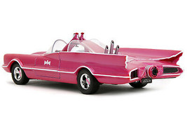 1966 Classic Batmobile Pink Metallic w White Interior Based on Model from Batman - $38.60
