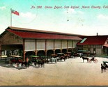 Union Ferrovia Depot San Rafael California Ca 1910s DB Cartolina D4 - $35.81
