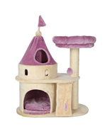 Beige/Purple My Kitty Darling Cat Castle - $128.66