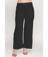 Women&#39;s Plus Size Crinkle Knit Pants - $32.50