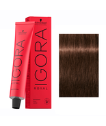 Schwarzkopf IGORA ROYAL Hair Color, 5-6 Light Brown Chocolate - £15.09 GBP