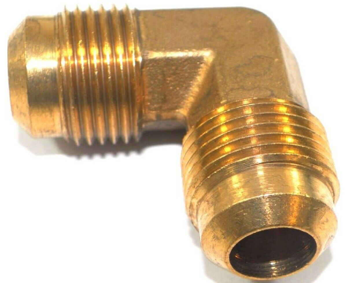 Big A Service Line 3-155800 Brass Pipe, 90 deg Street Flare Elbow 1/2&quot; x... - $12.75