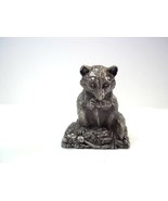 Franklin Mint Woodland Animals pewter figurine The RACCOON Jane Lunger 1981 - £6.23 GBP