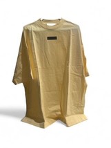 Essentials Fear Of God Garden Yellow Men’s T-Shirt Size XLG NWT - £39.33 GBP