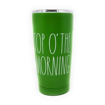 Rae Dunn St. Patrick&#39;s Day Top O&#39; The Morning Insulated Coffee Mug - £35.60 GBP