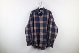Vintage 90s Streetwear Mens XL Faded Heavyweight Flannel Button Down Shi... - $44.50