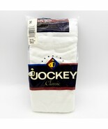 Vintage 90s Jockey Briefs 3 Pack Men 32 Inverted Y Front Fly White Classic 9007 - $49.99