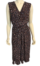 NWT Nic+Zoe Blue, Pink, White, Tan Geo Print Sleeveless Dress Size 22W - £128.78 GBP